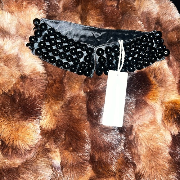 - Maeuve Beaded Black Chocker NWT - Picture 3 of 5